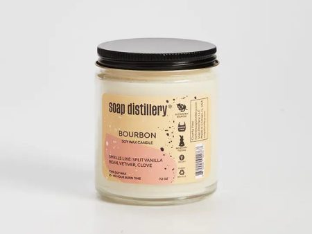 Bourbon Soy Wax Candle Online Sale