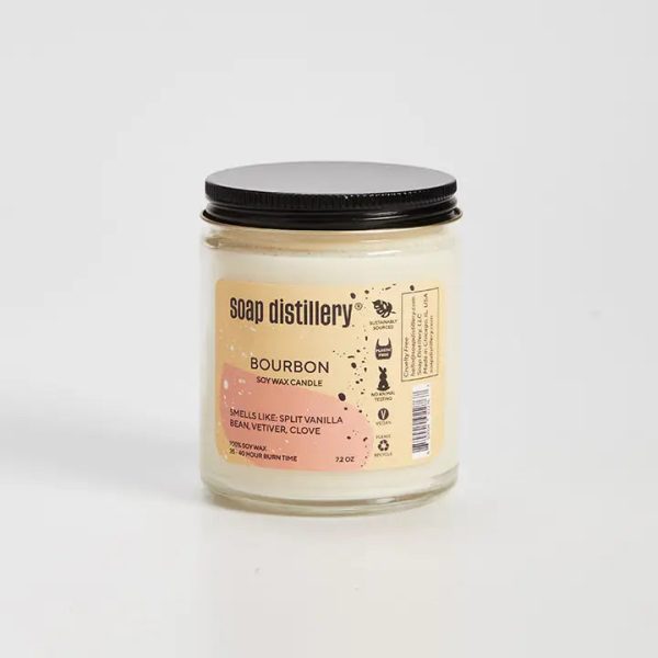 Bourbon Soy Wax Candle Online Sale