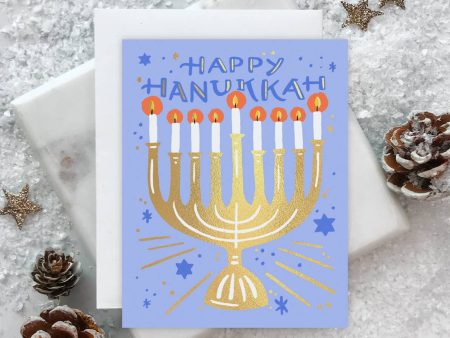 Starry Menorah Boxed Set Hot on Sale