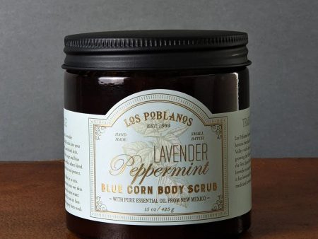 Lavender Peppermint Blue Corn Body Scrub on Sale