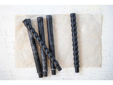 Black Twisted Taper Set Sale