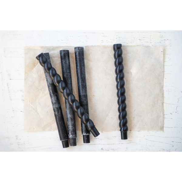 Black Twisted Taper Set Sale