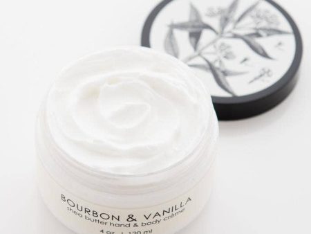 Bourbon & Vanilla Shea Butter Hand Creme Cheap