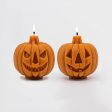 Two-Faced Jack-O-Lantern Beeswax Candle Sale