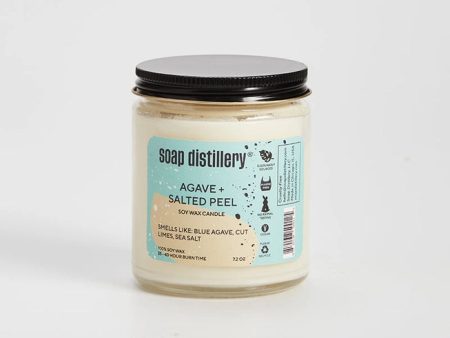 Agave + Salted Peel Soy Wax Candle Supply