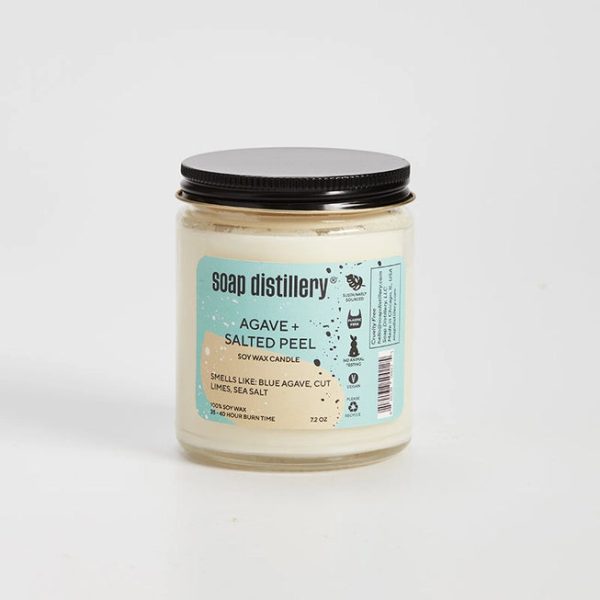 Agave + Salted Peel Soy Wax Candle Supply