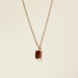 Foster Necklace - Brown Online Sale