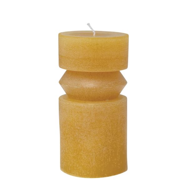 Honey Totem Pillar Candle Discount