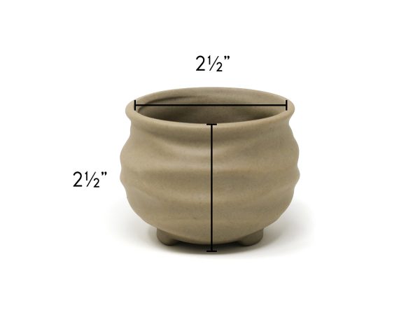 3pc Set Natural Clay Organic Shape Succulent Planter Pots Online Sale