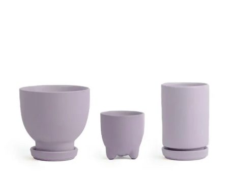 Tall Cylinder Lavender Vase For Cheap