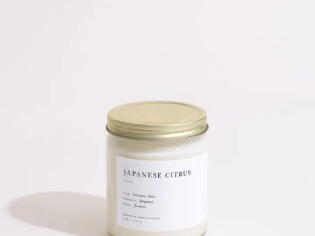 Japanese Citrus Jar Candle For Cheap