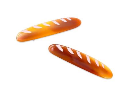 Baguette Alligator Hair Clip Set For Cheap