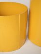 3 yellow waste paper baskets by Jean-Louis Avril (1935) Fashion