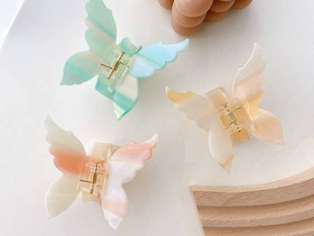 Vanessa Colorful Butterfly Claw Clip on Sale