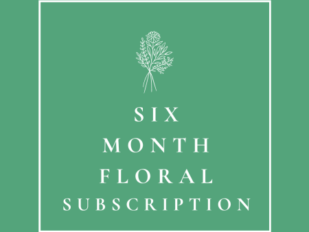 Six Month Floral Subscription For Cheap