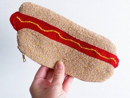 Beaded Hot Dog Pouch For Sale