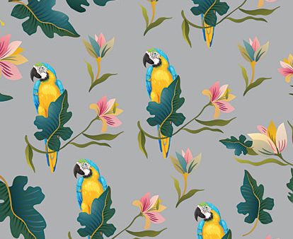 ST638 - The Macaw Pattern - 12x16 Online Hot Sale