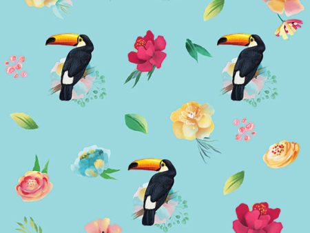 ST637 - Toucans in Paradise - 12x12 For Cheap