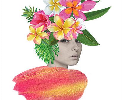 ST632 - The Tropical Girl - 12x16 Online Hot Sale