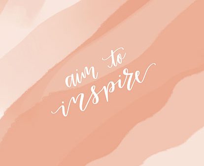 DUST426 - Aim to Inspire - 12x16 Supply